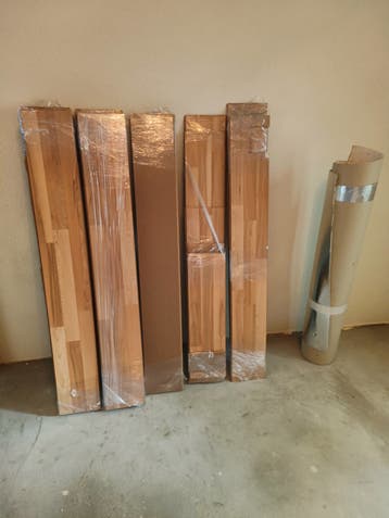 Laminaat vloer 3500x4000 mm