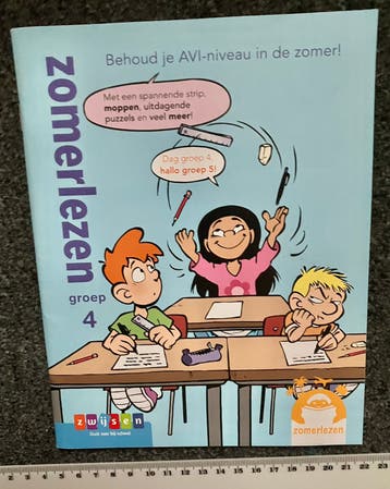 Boekje zomerlezen groep 4 nw