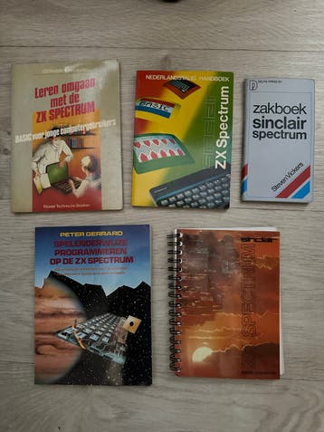 ZX Spectrum Boeken Collectie - Programmeren & Handboeken