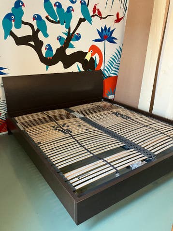 Tweepersoons bed met Bossflex lattenbodem 600 VL