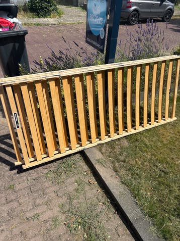2 lattenbodems 80x200cm