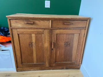Gratis mooi vintage dressoir / kastje