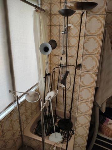 Gratis! Bolsward. Partij oude lampen