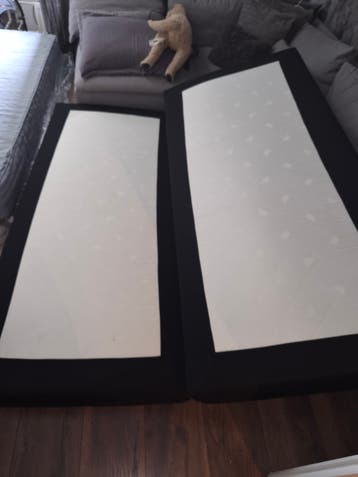 2x Boxspring matrassen 90x200
