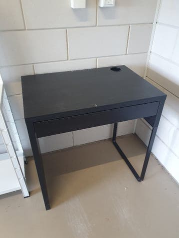 Ikea bureau Micke zwart