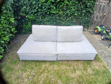Gratis ruime loungebank (222 x 111 cm)