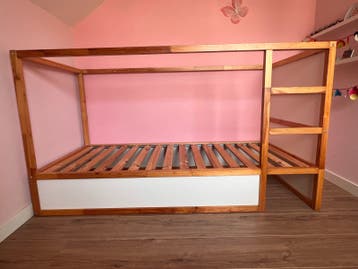 Gratis afhalen: eenpersoonsbed / half-hoogslaper 90x200cm