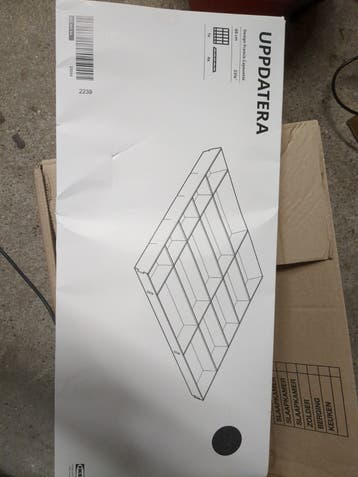 IKEA UPPDATERA bestekbak/lade-indeling - gratis af te halen