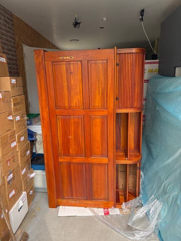 Matthews & Brothers Houten Kast met Rolluik