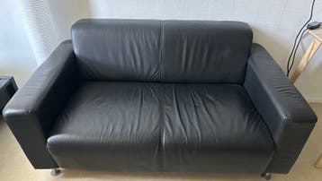 Leather coach