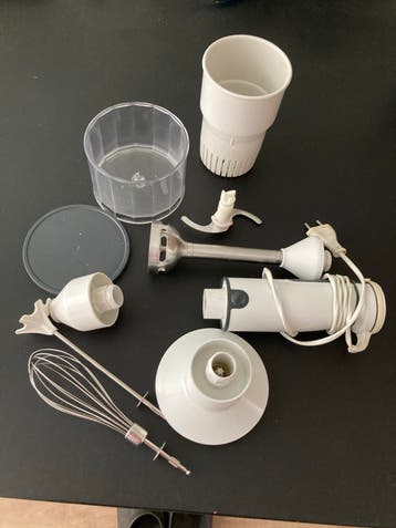 Braun staafmixer type 418 met accessoires.