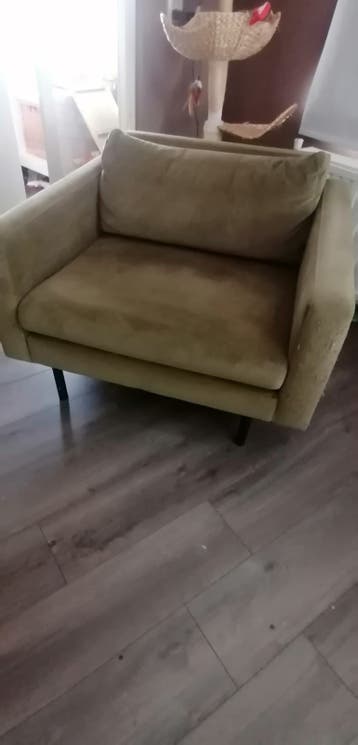 Gratis groene loveseat