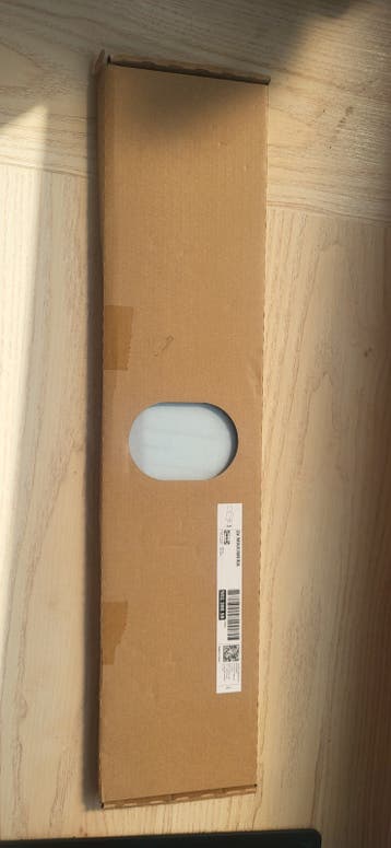 Gratis! IKEA MAXIMERA glazen inzet ladezijkant hoog 60cm