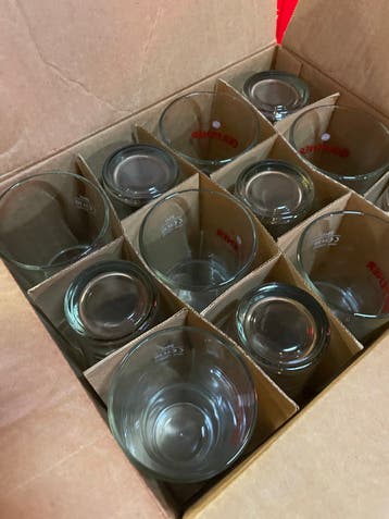 Gulpener bierglazen - 2 sets van 12 stuks
