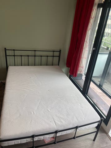 Gratis Ophalen Bed Frame Inclusief Matras 140x200