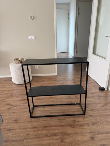 Side table zwart metaal Jysk