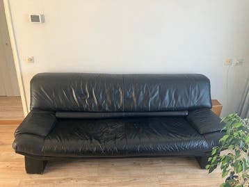 Leren bank 220 cm