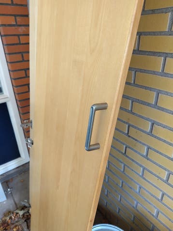 IKEA PAX kastdeuren 49x229 cm, lichte houtkleur