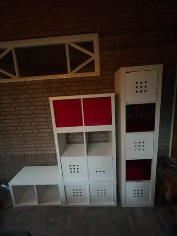 Diverse IKEA Kallax kasten - gratis af te halen