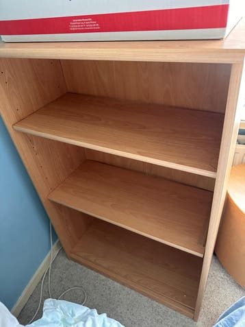 Beuken kleur boekenkast