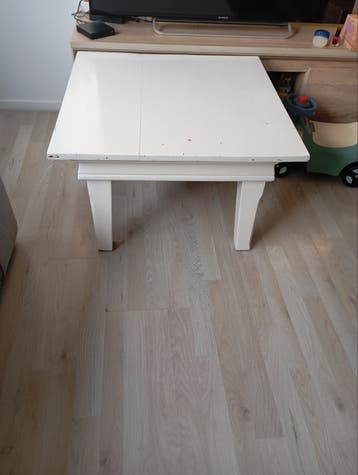 Witte salontafel
