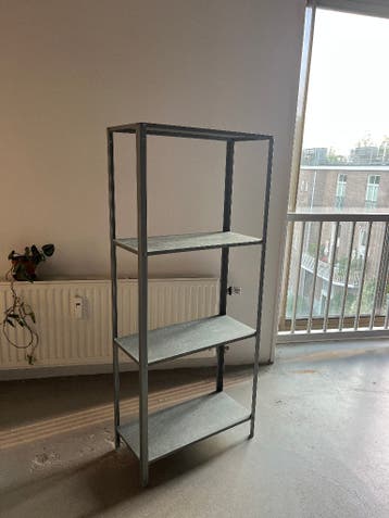 Free Ikea metal shelf