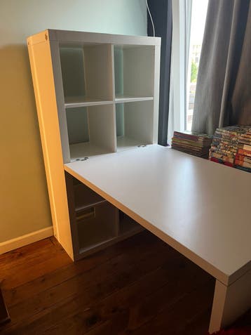Ikea Kallax kast bureau