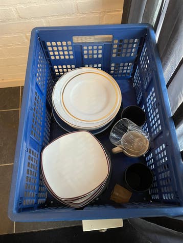 Gratis afhalen - servies - borden