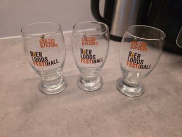 3x Bierloods Festival Proefglazen - Geluks Proever