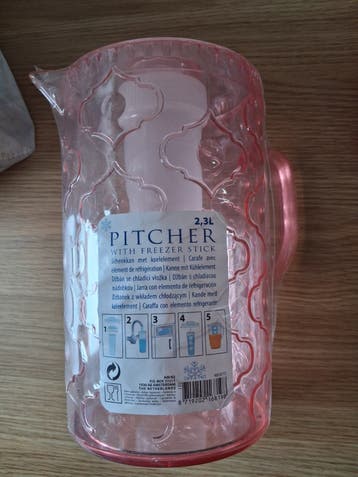 Roze kan met koelelement - 2.3L