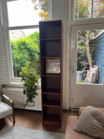 Houten Boekenkast met Verstelbare Planken