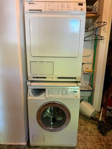 Miele wasmachine en droger set - perfect werkend