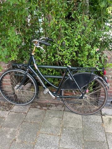 Gratis fiets (Sparta) - alleen zadel nodig