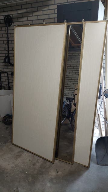 Schuifdeuren voor kast - Set van 3