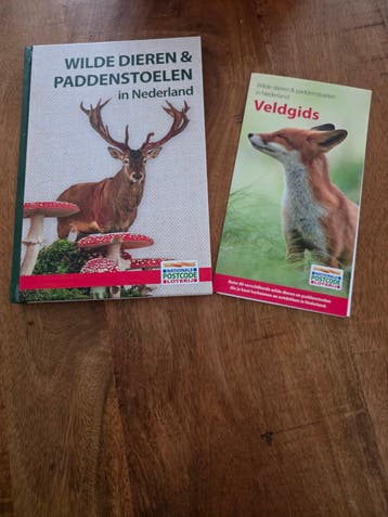 Wilde Dieren & Paddenstoelen in Nederland + Veldgids