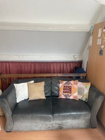 Leren bank  - love seat - twee persoons