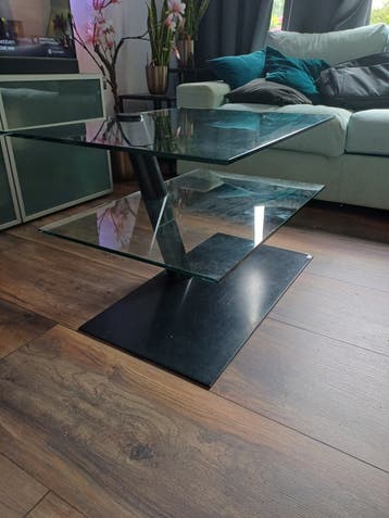 Glazen tv meubel