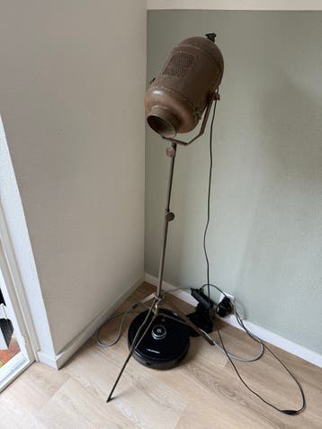 Unieke staande lamp met roestlook - Gratis ophalen!