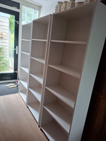 Witte Boekenkast - 172x59x25.5 cm