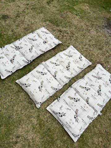 Set van 3 tuinkussens - Gratis af te halen z.s.m.