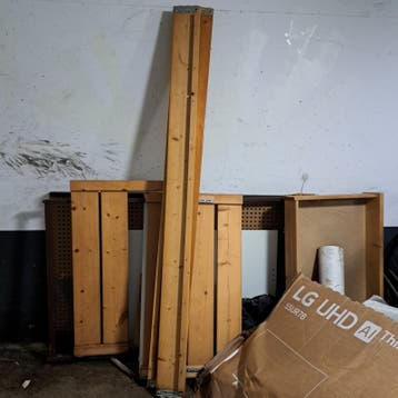 Stevig houten bedframe - Eenvoudig te monteren