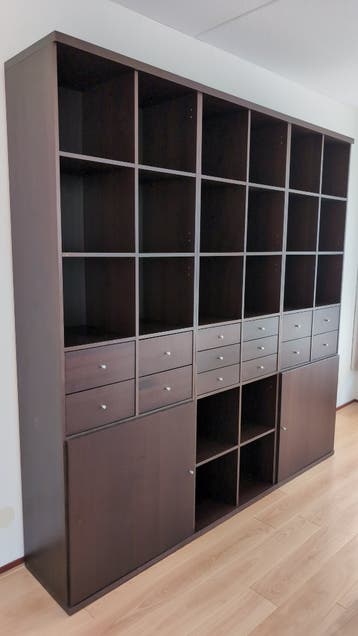 IKEA 3-delige houten boekenkast
