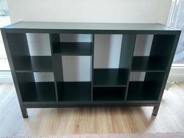 Groen vakkenkast