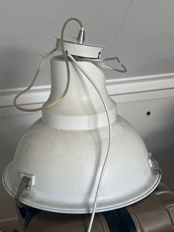 Gratis Grote Witte Industriële Hanglamp