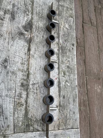 Metalen Wijnrek voor 8 Flessen - Modern Design