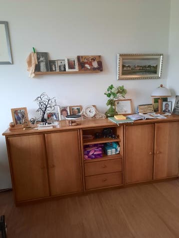 Gratis dressoir blank eiken