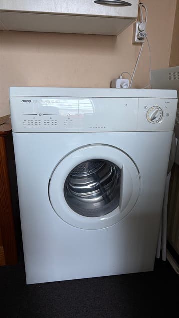 Gratis afhalen droger zanussi