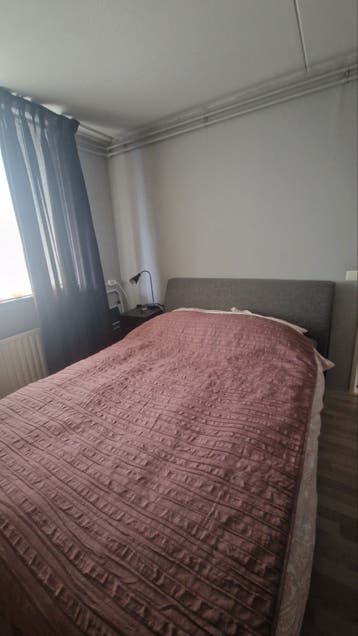 Gratis: Antraciet Bed 140x200cm