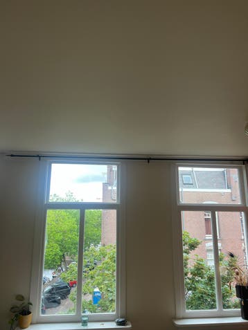 Zwarte gordijnroede gratis