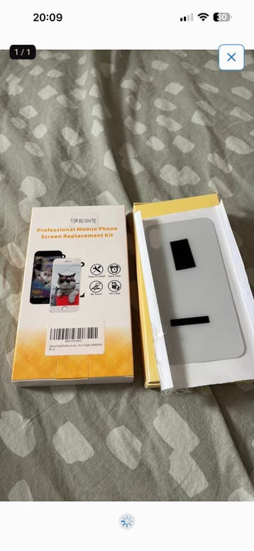 iphone x achterkant gratis